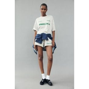 ZARA 자라 텍스트 프린트 플리스 반바지 3253/808