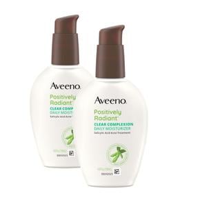 [해외직구] Aveeno 아비노 클리어 컴플렉션 데일리 모이스처라이저 118ml 2팩