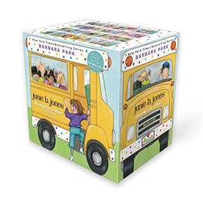 (영어원서) Junie B. Jones / Books in a Bus / 1-28 챕터북 Box Set (Paperback)(CD미포함)