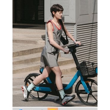 ZOOC 캐주얼 슬리브리스 원피스 Z252MSE026