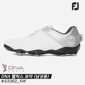 [아쿠쉬네트코리아정품]2022 풋조이 디엔에이 헬릭스(DNA HELIX) 보아 골프화 [53362/XW/화이트+실버+차콜][남성용][10~15mm작게 주문하세요]