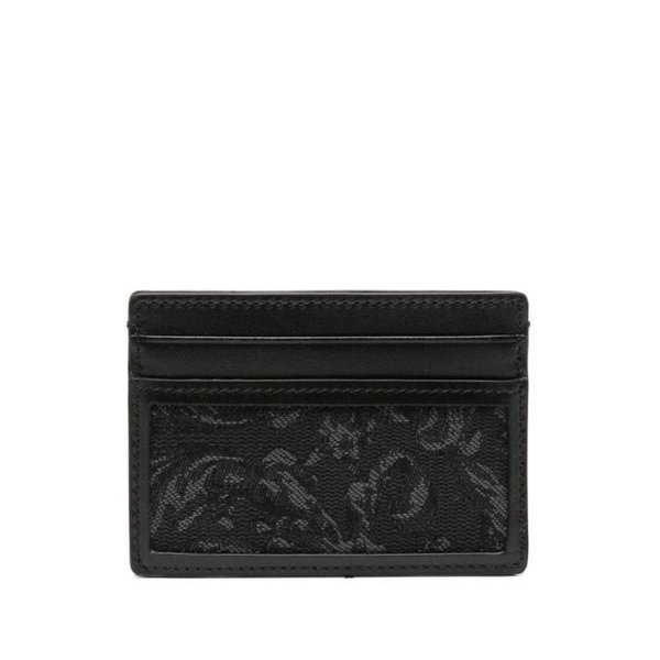 24FW 베르사체 카드지갑 10128921A093212BM0E Free Black Blac
