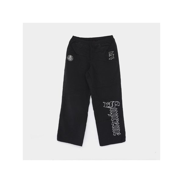 올드 잉글리쉬 트랙 남성 팬츠 SS25P18 BLACK