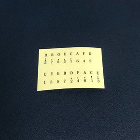 음계 노트 입문용 초보자 교육용 손가락 교육용악기 휴대용 우드칼림바 초보자용 손가락피아노
