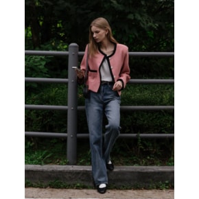 Laura tweed jacket(Pink)