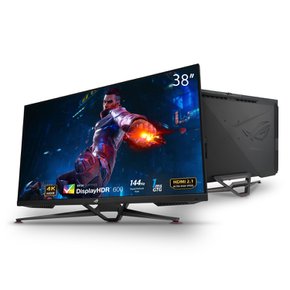 아수스 ROG 스위프트 PG38UQ 4K 144Hz HDMI 2.1 1ms 고속 IPSG-Sync 프리미엄 600 98% DCI-P3