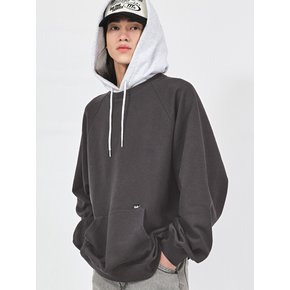 ESSENTIAL COLOR MIXED OVERSIZED HOODIE DGR