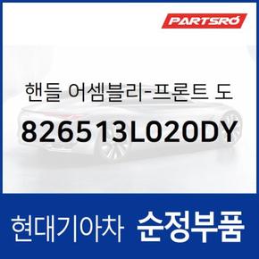 앞문 외부 손잡이 (외캐치 도어캐치),운전석쪽 (826513L020DY) 그랜저TG