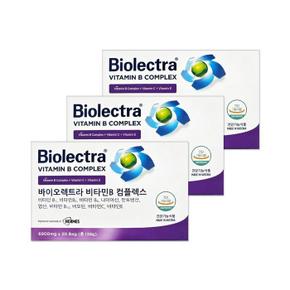 바이오렉트라 비타민B 컴플렉스 6900mg 20포 3개/mjc (S50938741)