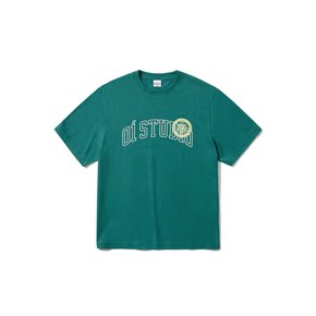 LAYERED ARCH LOGO T-SHIRT [DEEP GREEN]