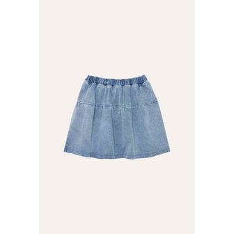 매직에디션 [COMPAMENTO캄파멘토]BLUE WASHED KIDS SKIRT(TC43-74)