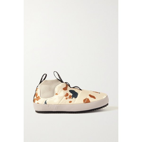 홀덴 Stretch-knit Trimmed Quilted Shell Slippers 베이지 17411127376844694