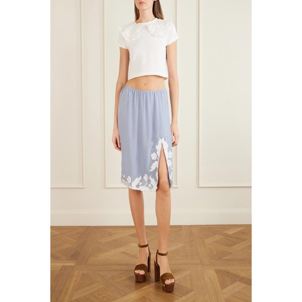 레이스 트림 저지 티셔츠 46376663163045593