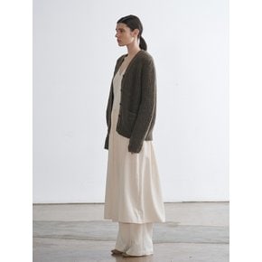 OMBRE KNIT OUTER (WOOD BROWN)