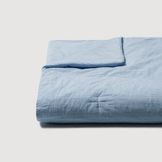 JAJU AIR 코튼 냉감 차렵이불 Q 블루 J606202001851