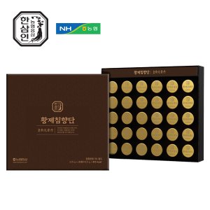 쇼핑의고수 [무료배송]한삼인 황제침향단 3.75g x 30환 + 쇼핑백