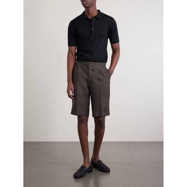 드 페트릴로 스트레이트 린넨 쇼츠 46376663163094050