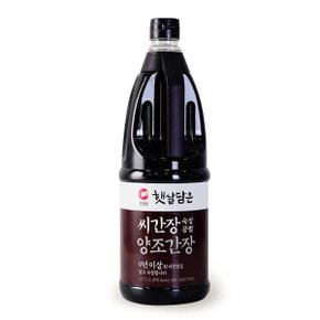 청정원 햇살담은 씨간장 숙성 양조간장 1.7L