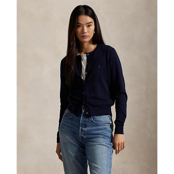 여성 울 크루넥 카디건(WMPOSWENDW20452400)