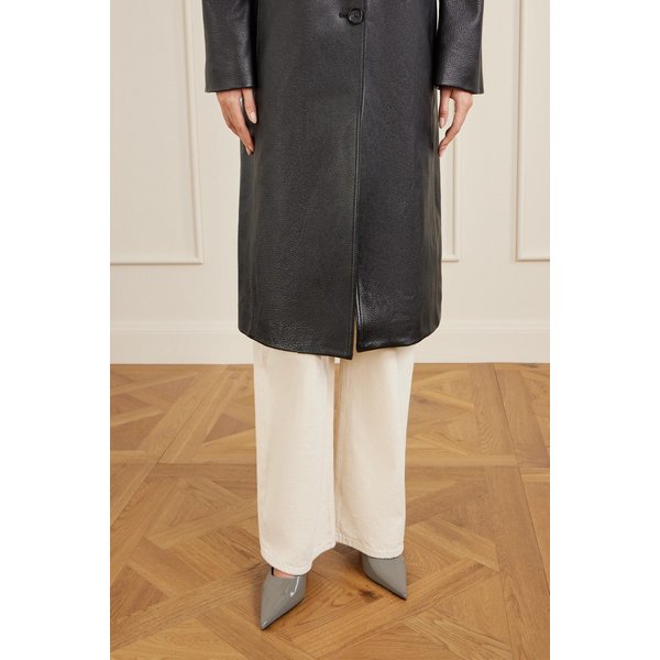 페이턴트 가죽 슬링백 펌프스 46376663162980187