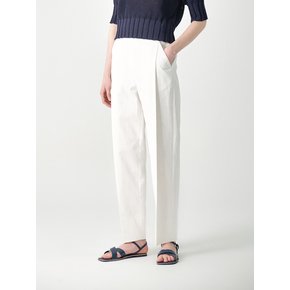 [1차리오더] round pants_white