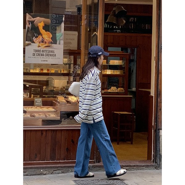 리키 럭비 카라박시티_CREAM+BLUE