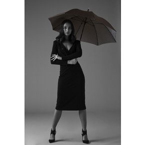 다이아몬드 컬렉션 프린세스 핑크 풀라드 우산 1단 92cm