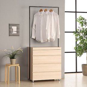 G5175 4단 서랍행거 800 3colors