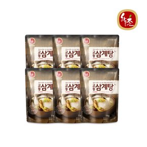 [교동식품] 교동 삼계탕 1kg X6 (냉동)