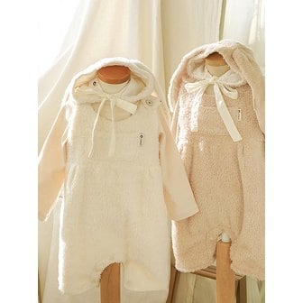 아림클로젯 포근하고 제일 귀엽죠 - 베이비 퍼 멜빵 바디슈트