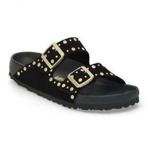 우먼 Birkenstock 아리조나 Rivet 스웨이드 - 블랙 검정 1027862