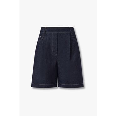 GCUT [지컷25S/S]배색 스티치 턱트 숏 팬츠(7215230406)