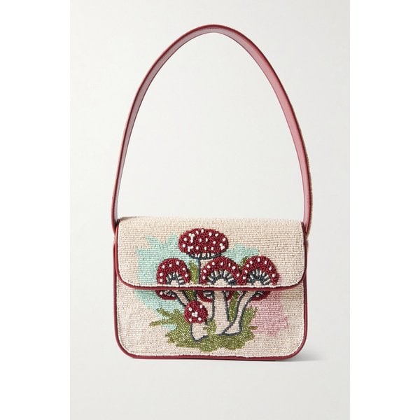 스타우드 토미 비즈 장식 새틴 숄더백 46376663162986067