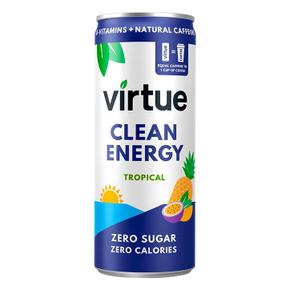 [해외직구] Virtue 버추 클린 에너지 트로피컬 250ml 6팩