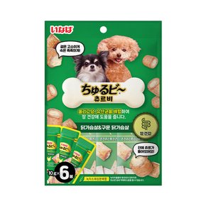 이나바 챠오 건강케어 츄르비 10g 6개입 강아지간식