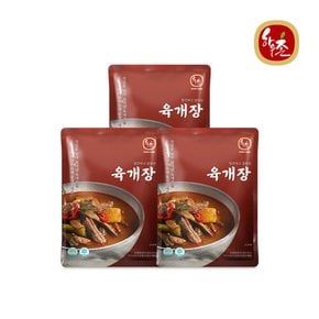 [교동식품] 하우촌 육개장 600g X3 (냉동)