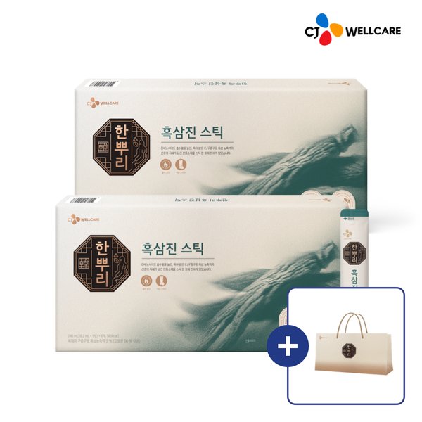 한뿌리 흑삼진 스틱 8.2ml 30포 x 2개