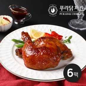 [푸라닭] 통 닭다리구이 매콤악마 250g 6팩