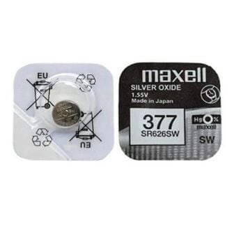 제이큐 maxell 리튬건전지 갑 수은건전지 SR626SW/1.55V