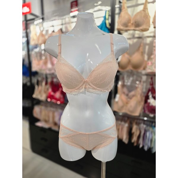 [시흥점] S 비너스 ) 러블리 프릴 몰드 브라, 헴팬티 세트 [VBR1803/VPT1803H-SK]