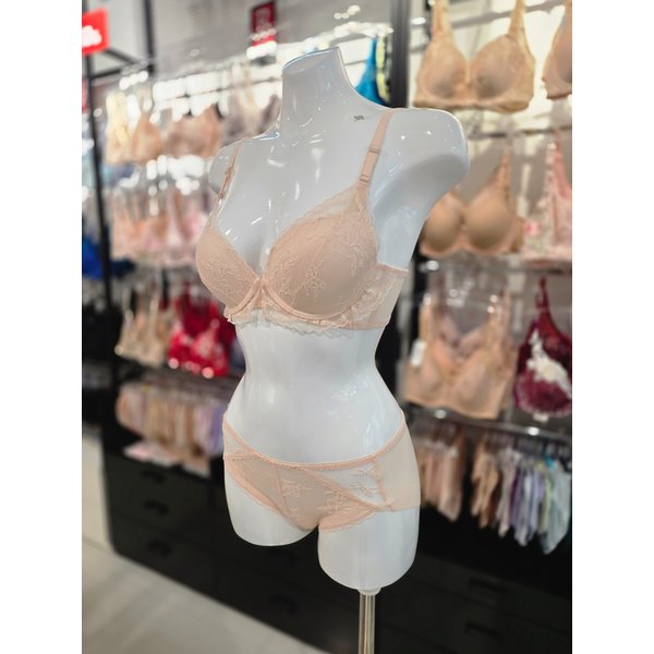 [시흥점] S 비너스 ) 러블리 프릴 몰드 브라, 헴팬티 세트 [VBR1803/VPT1803H-SK]