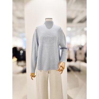 아이잗컬렉션 [파주점] [더아이잗컬렉션]캐시미어 로고 하프넥 풀오버 니트 CPBA1PO771