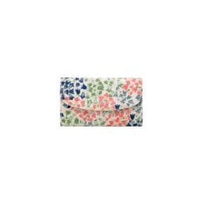 영국 캐스키드슨 지갑 Cath Kidston Tiny Painted Bluebell Foldover Wallet - Warm Cream 16108