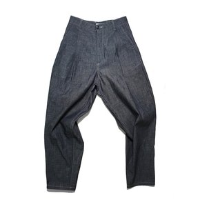 [COINONIA CANVAS]20s Chambray baggy pants 20ver-Indigo blue