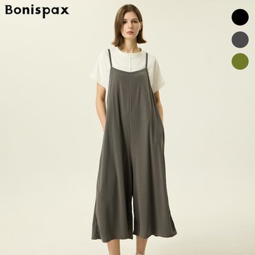 보니스팍스 스판 와이드 롱 점프수트 (XP3OP011M0)