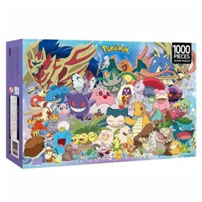 포켓몬스터 컬렉션 직소퍼즐 1000pcs 1P 조각 장식 (WD936C2)