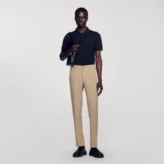[SANDRO HOMME] 스트레이트 저지 팬츠 SH23Z3MRAAC88