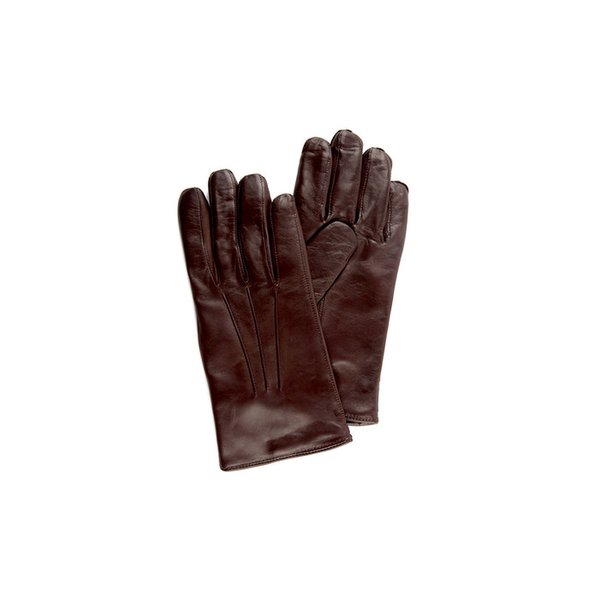 Nappa Leather Gloves For Men_Brown