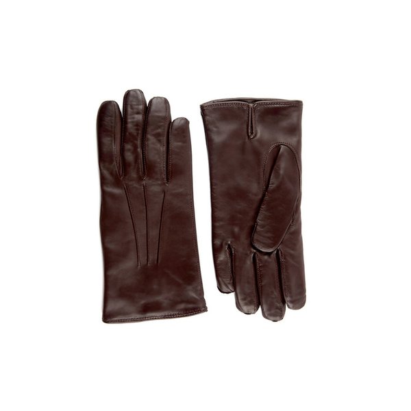 Nappa Leather Gloves For Men_Brown