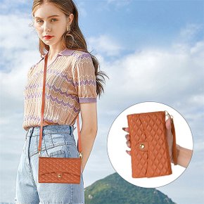 갤럭시S23울트라 케이스/SM-S918 클래식 패딩룩 더블포켓 케이스